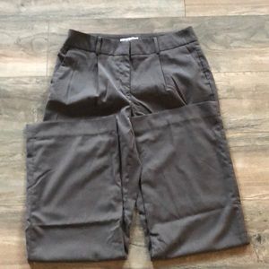 Liz Claiborne Women's Gray Dress Pants, Size 8, Wide Leg